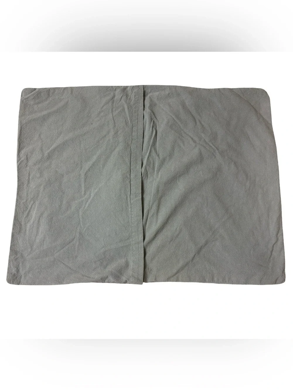 Anthology Tufted Pillowcase Sham Boho Geometric Design Grey
